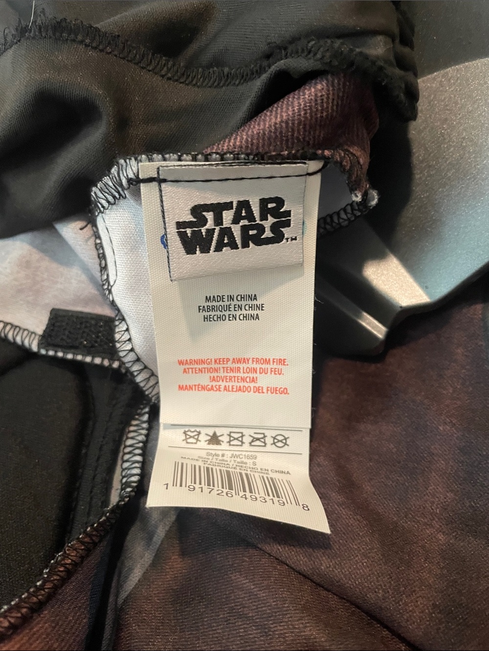 Star Wars Kids Mandalorian Costume in Silver and Brown with Helmet - Picture 2 of 13